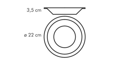 Tescoma GUSTITO mélytányér ø 22 cm