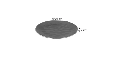 Tescoma LIVING Lapostányér ø 26 cm, zöld