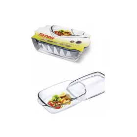 Simax  STAR LINEA hőálló sütőtál szögl.tál 3,2+2,3 liter