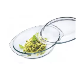 Simax  STAR LINEA hőálló sütőtál ovális tál 3,0+1,4 liter