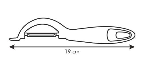 Tescoma PRESTO hámozó hosszirányú pengével