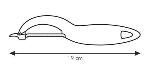 Tescoma PRESTO hámozó fogazott pengével