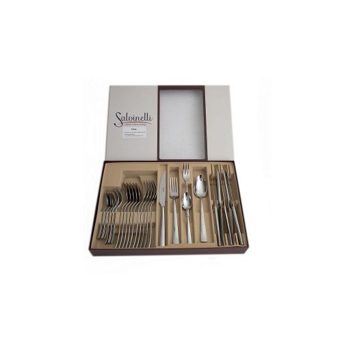 Salvinelli TIME rozsdamentes evőeszköz készlet 30 r.3 mm