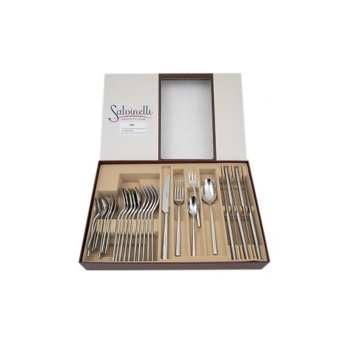 Salvinelli 250 rozsdamentes evőeszköz készlet 30 r. 5 mm