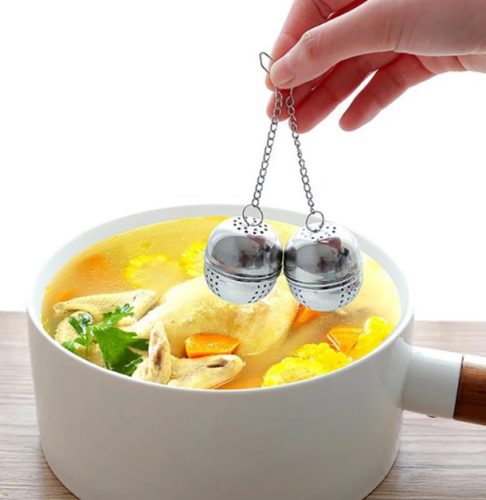 Rozsdamentes teatojás 5 cm