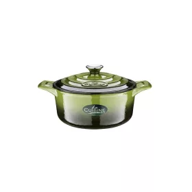 La Cuisine GREEN öntöttvas lábos 26x12cm 4,75l + fedő