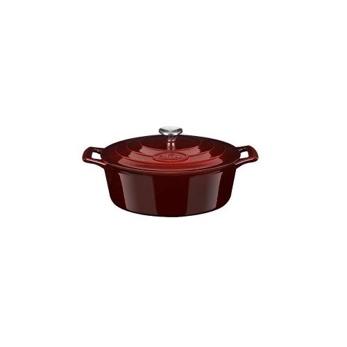 La Cuisine BERRY öntöttvas ovál sütőtál 29x11cm 4,75l+fedő