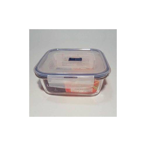 ARC PURE BOX ACTIVE négyzetes üveg doboz 15x15x6,6 cm 122 cl