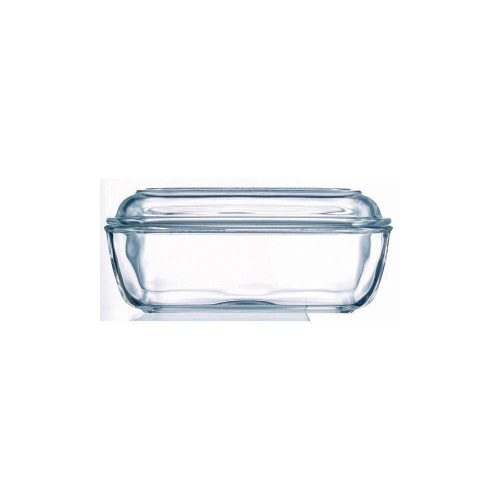Luminarc üveg vajtartó (17 cm) átlátszó