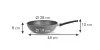 Tescoma i-PREMIUM Stone wok ø 28 cm