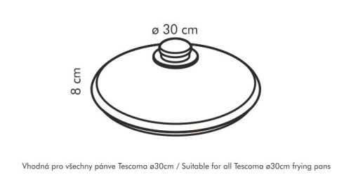 Tescoma UNICOVER üvegfedő ø 30 cm