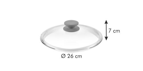 Tescoma UNICOVER fedő sütőbe ø 26 cm