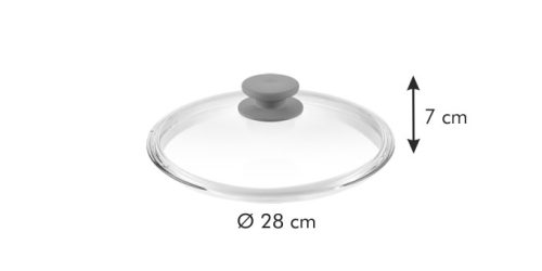Tescoma UNICOVER fedő sütőbe ø 28 cm