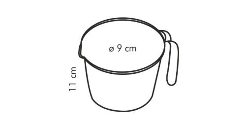 Tescoma DELÍCIA mérőedény kiöntővel 0,5 l
