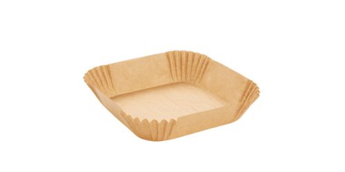 Tescoma DELÍCIA négyszögletes papírtányér forrólevegős sütőhöz 16 x 16 cm, 50 db