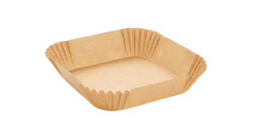 Tescoma DELÍCIA négyszögletes papírtányér forrólevegős sütőhöz 23 x 23 cm, 50 db