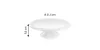Tescoma DELÍCIA tálaló tortaalátét ø 31 cm, porcelán