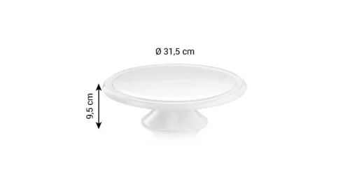 Tescoma DELÍCIA tálaló tortaalátét ø 31 cm, porcelán