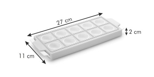 Tescoma DELÍCIA Kerek ravioli forma, 10 db