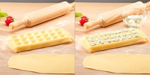 Tescoma DELÍCIA Kerek ravioli forma, 21 db