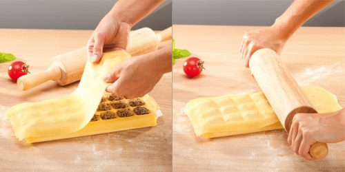 Tescoma DELÍCIA négyzet alakú ravioliforma, 21 db