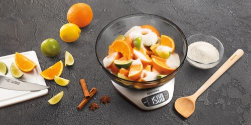 Tescoma GrandCHEF digitális konyhai mérleg tállal 5,0 kg
