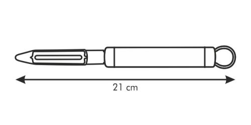 Tescoma PRESIDENT hámozó hosszúkás éllel