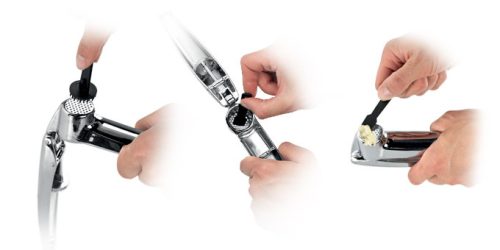 Tescoma PRESIDENT fokhagymanyomó, tisztítóval