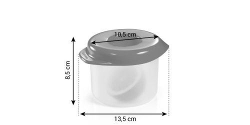 Tescoma VITAMINO facsaró, tartállyal