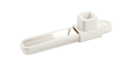 Tescoma HANDY X-sharp Fokhagyma- és gyömbérreszelő, áztatóval