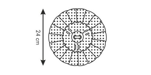 Tescoma PRESTO pároló ø 24 cm