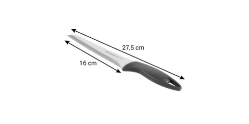 Tescoma PRESTO pékáru-szeletelő kés 16 cm