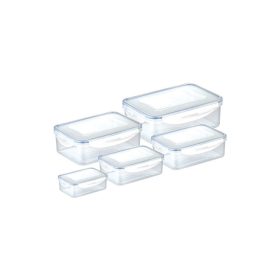 Tescoma FRESHBOX téglalap alakú ételtároló doboz, 5 db