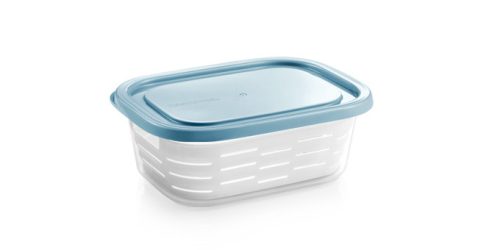 Tescoma 4FOOD tárolódoboz fagyasztóba kosárral 1,0 l