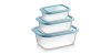 Tescoma 4FOOD tárolódoboz fagyasztóba, 3 db, 0,5 - 1,0 - 2,0 l