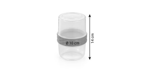 Tescoma 4FOOD kétrészes élelmiszertároló doboz, 350/350 ml