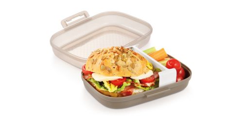 Tescoma 4FOOD uzsonnás doboz elválasztóval