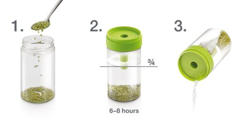 Tescoma SENSE csíráztató üvegedény