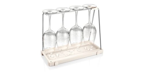 Tescoma FlexiSPACE borospohártartó csepegtetővel 330 x 148 mm