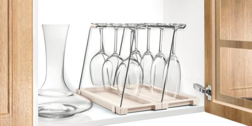 Tescoma FlexiSPACE borospohártartó csepegtetővel 330 x 148 mm