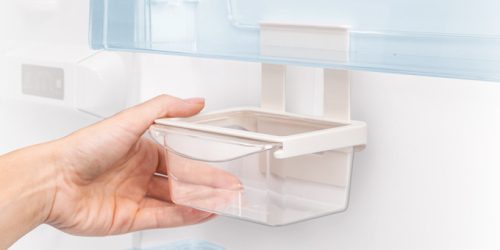 Tescoma FlexiSPACE fiók a hűtőszekrény ajtajára