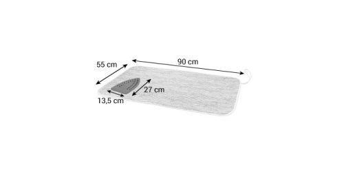 Tescoma FANCY HOME asztali vasalótakaró vasalóalátéttel, krémszínű