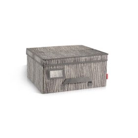   Tescoma FANCY HOME ruhatároló doboz 40 x 35 x 20 cm, cappuccino