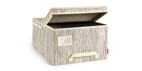 Tescoma FANCY HOME ruhatároló doboz 40 x 52 x 25 cm, cappuccino