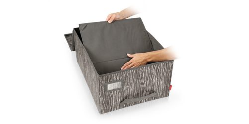 Tescoma FANCY HOME ruhatároló doboz 40 x 52 x 25 cm, cappuccino