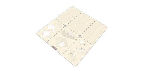 Tescoma FANCY HOME ruhahajtogató sablon, nagy