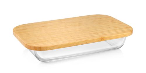 Tescoma ONLINE üveg sütőtál fedéllel 31 x 19 cm