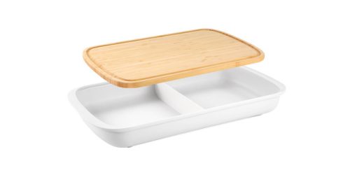 Tescoma ONLINE vágódeszka tárolóval 45 x 25 cm