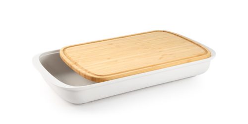 Tescoma ONLINE vágódeszka tárolóval 45 x 25 cm