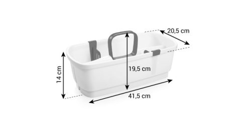 Tescoma ProfiMATE tároló-rendszerező tisztító eszközökhöz